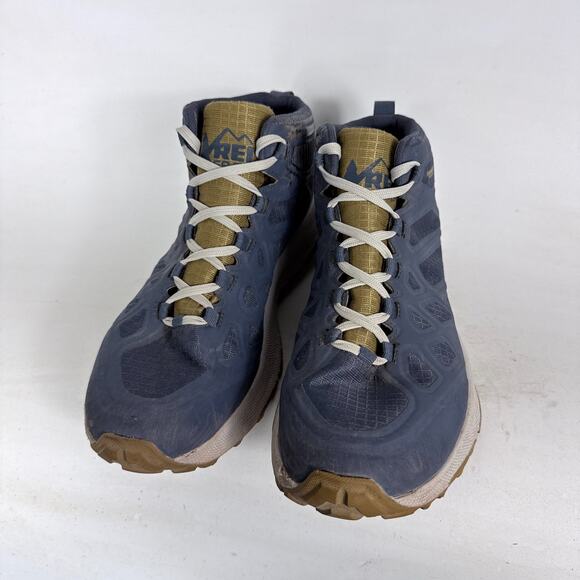REI Co-Op Flash TT Hiking Boots Men 10 Blue Lace-Up Waterproof Round Toe Outdoor main image 7